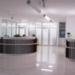 kyiv ucrania 24 abril 2018 interior sala institucion medica moderna 1