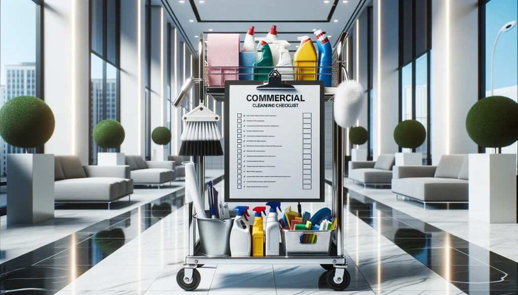 commercial cleaning checklist